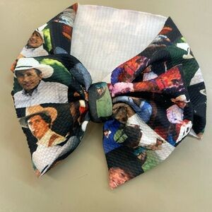 George Strait colorful infant/toddler  stretchy headband!
